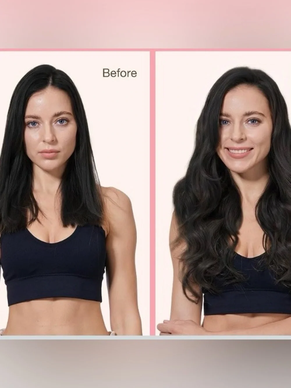 GOO GOO Clip in Hair Extensions Brazilian Human Hair 20 Inch 120g 7Pcs #B1 Black